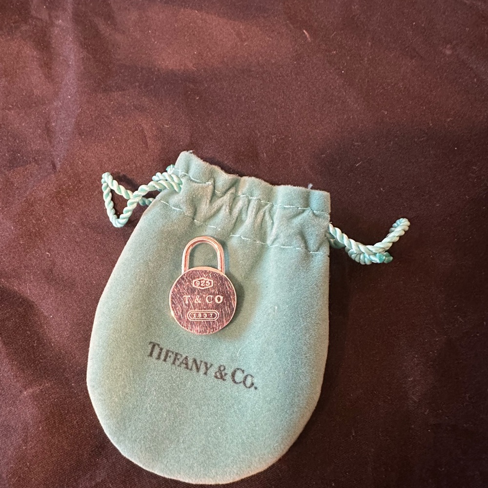 Tiffany & Co. Silver 925 Padlock Charm